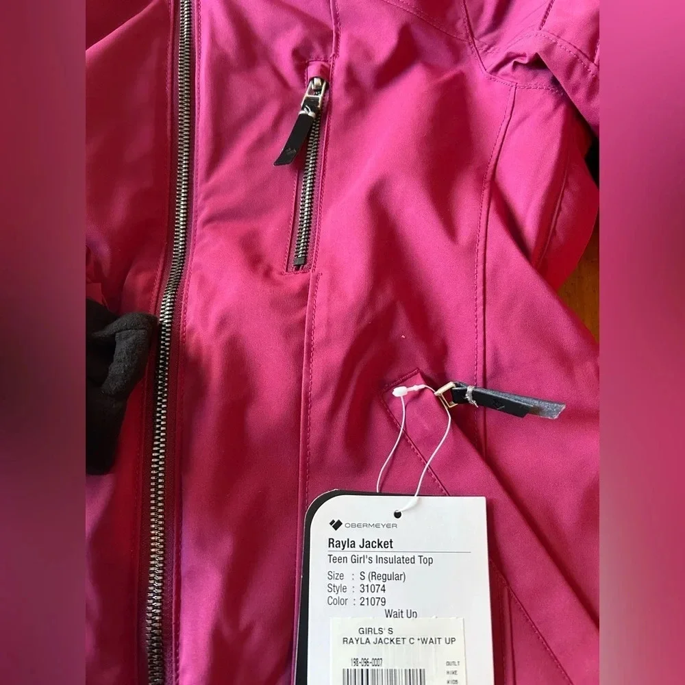 Obermeyer Girls Teen Small 9 Rayla Insulated Snow Jacket NWT Ski Snowboard
